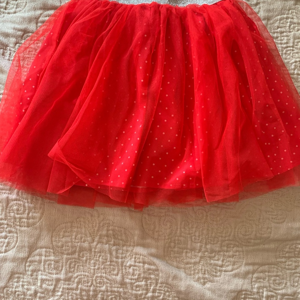 Girl’s tutu skirt (Minnie Mouse inspired)